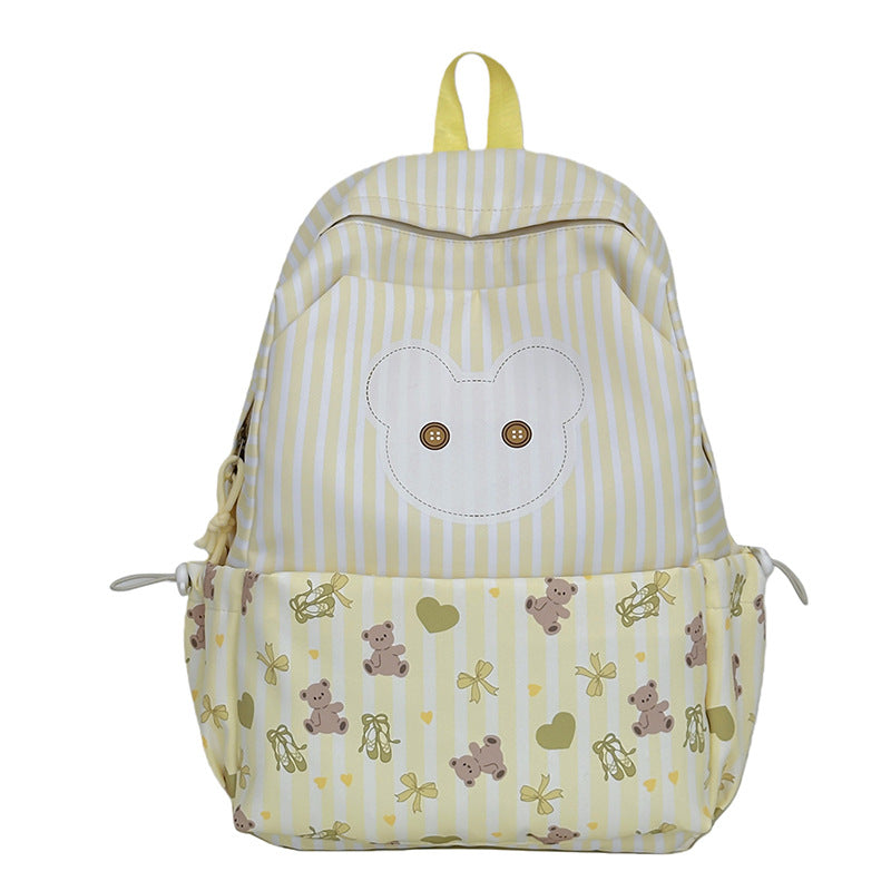 Cute Bear Design Backpack for School