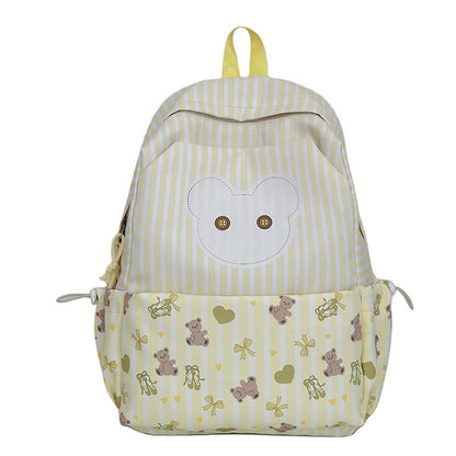 Cute Bear Design Backpack for School
