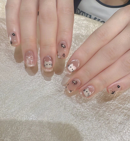 Glitter-Infused Press-On Nail Kit