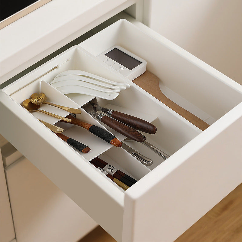 Multi-Section Storage Organizer with Adjustable Compartments