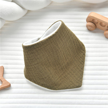 Adjustable Cotton Baby Bib for Feeding