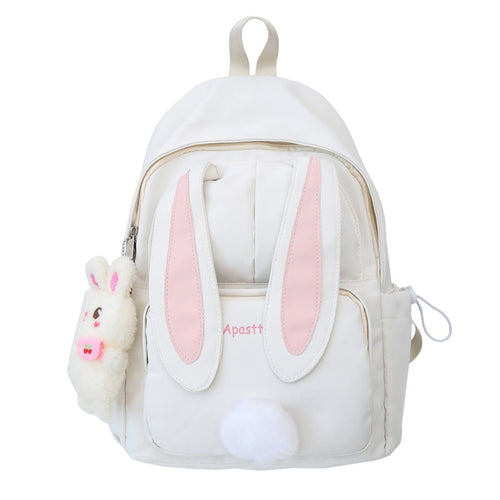 Cute Rabbit Ear Backpack for School