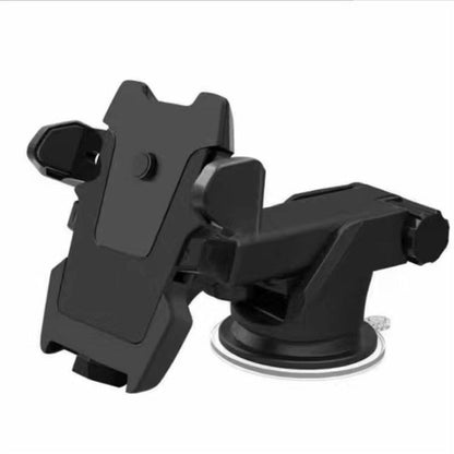 Telescopic Car Phone Holder – Adjustable Suction with Gravity Lock and Full Rotation