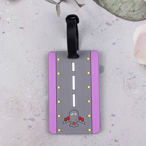 Luggage Tag for Airplane Runway Design