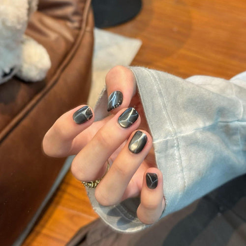 Modern Geometric Design Acrylic Nail Kit