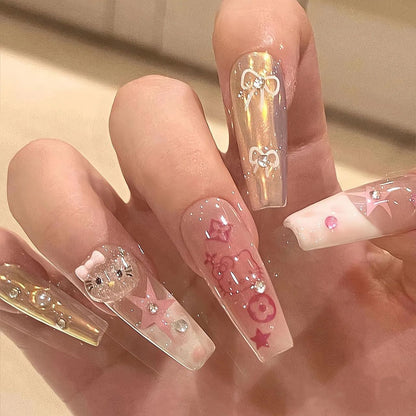 Themed Press-On Nails for Artistic Designs