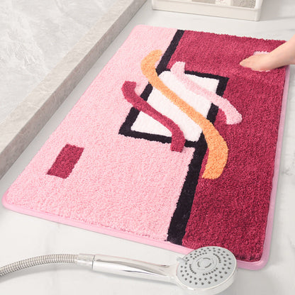 Contemporary Style Bathroom Mat