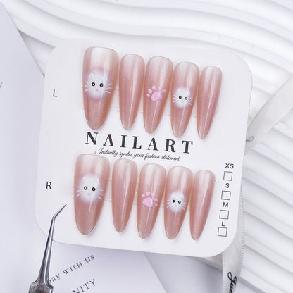 Cute Character Design Press-On Nail Set