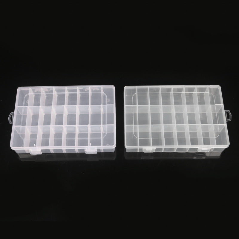 Storage Box with Adjustable Compartments