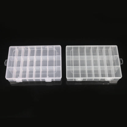 Storage Box with Adjustable Compartments