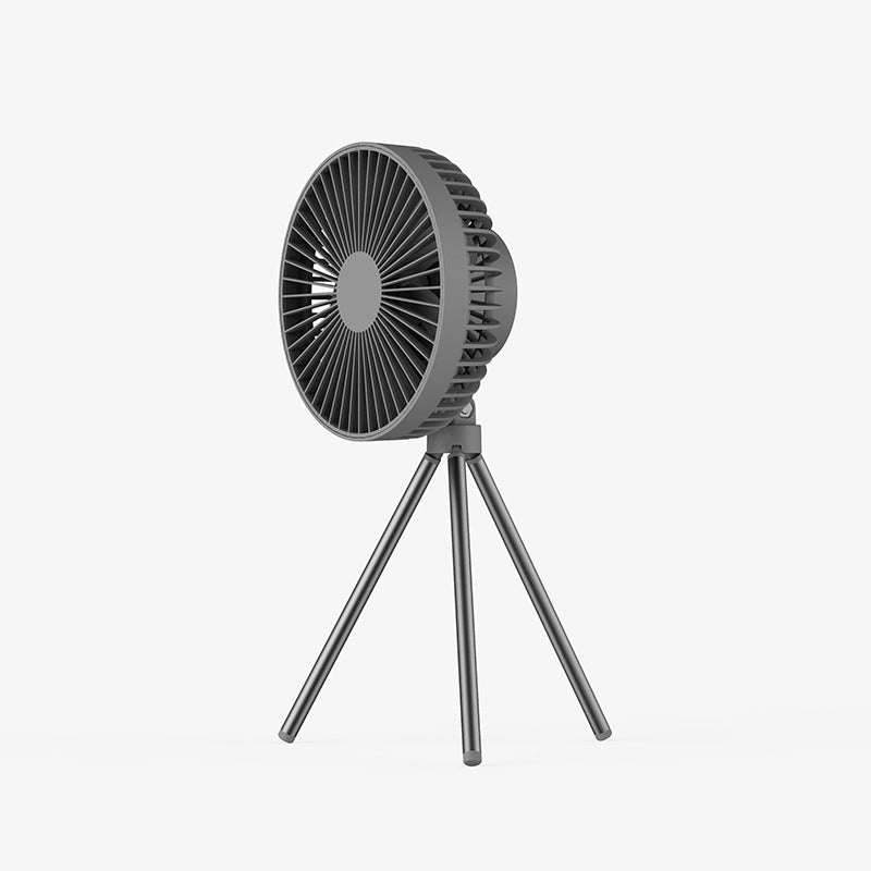 Height-Adjustable Stand Fan with Tripod Base