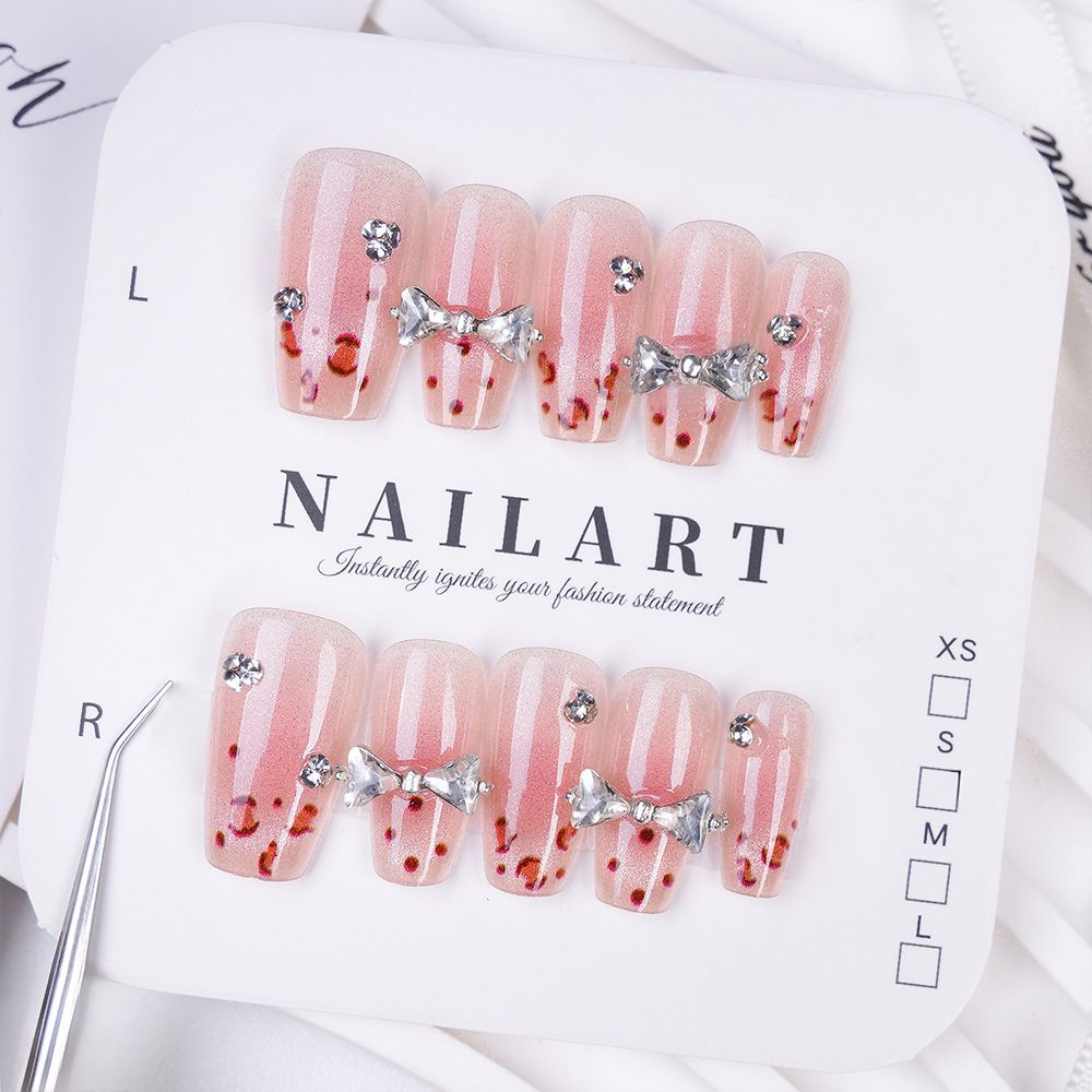 Cute Character Design Press-On Nail Set