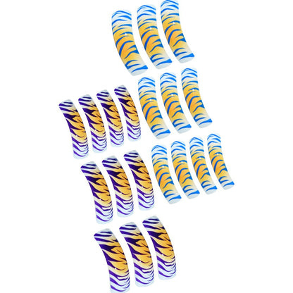 Tiger Pattern Press-On Nail Art