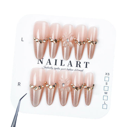 Themed Press-On Nails for Artistic Designs
