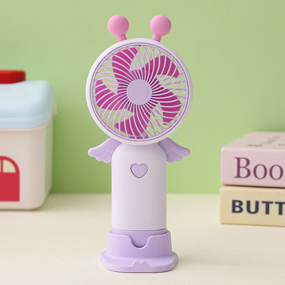 Portable Fan with Charming Character Design