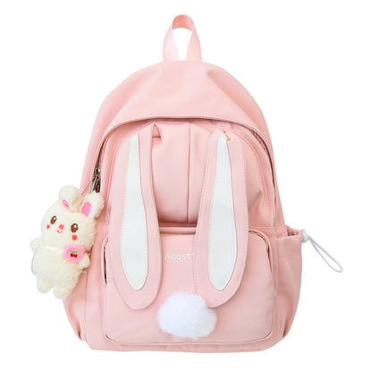 Cute Rabbit Ear Backpack for School