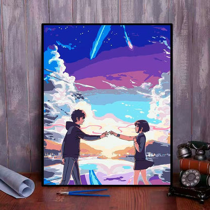 Scenic Art Print Inspired by Anime