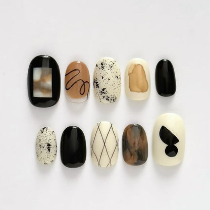 Themed Nail Art Design Set - Creative Collection