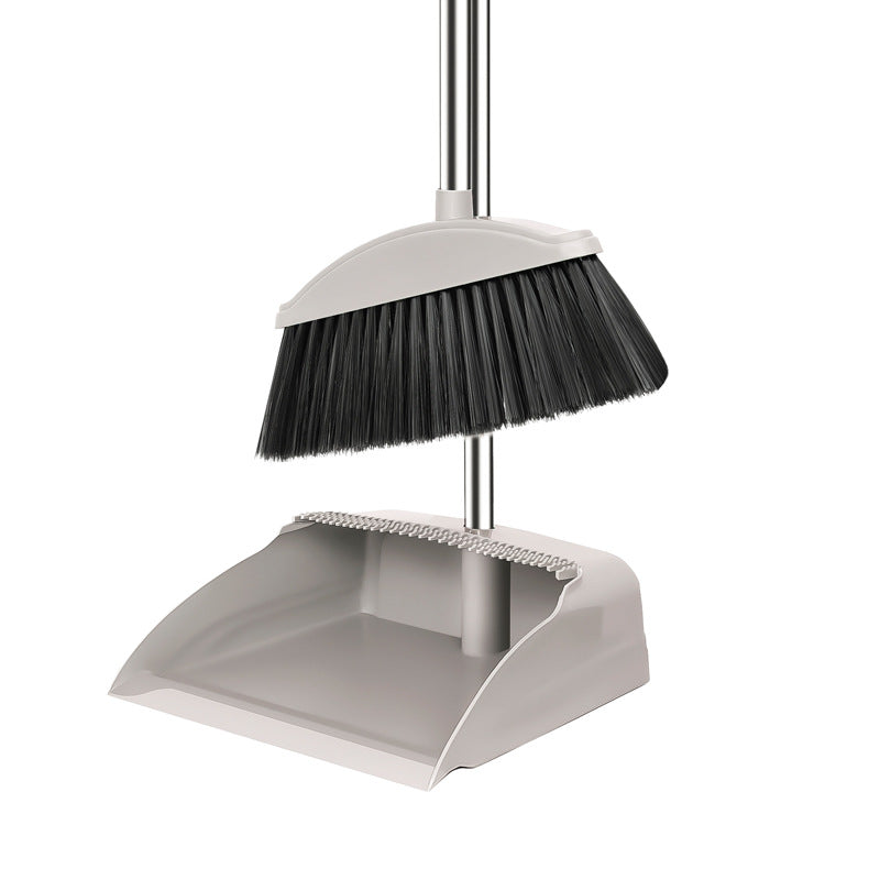Ergonomic Cleaning Set with Adjustable Broom, Dustpan, and Squeegee