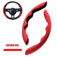 Leather red