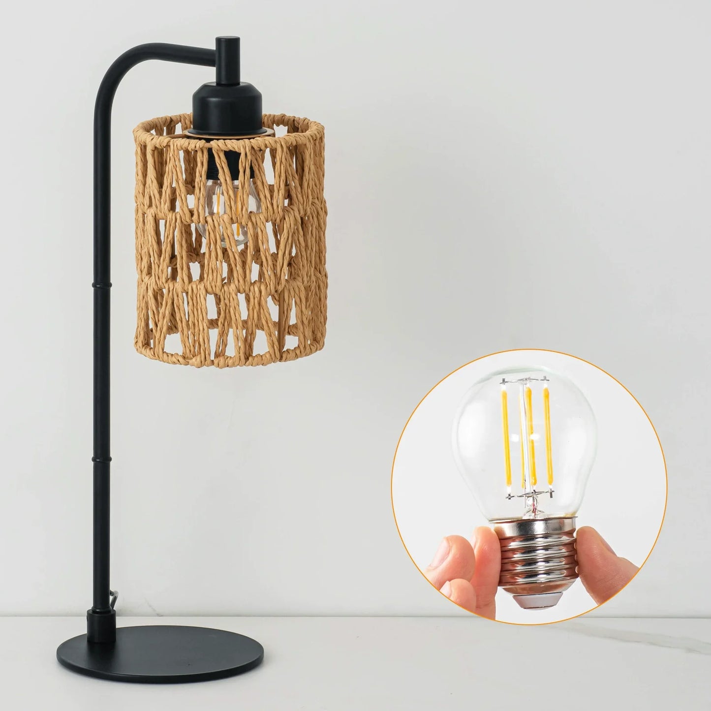 Creative Ambient Lamp for Bedroom Nightstand - Luxury Hotel Style