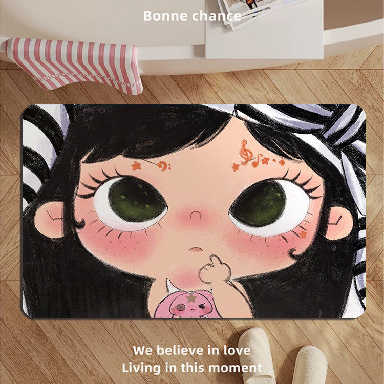 Cute Cartoon Character Bath Rug