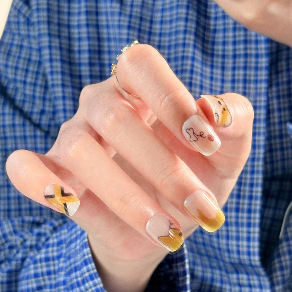 Themed Press-On Nails for Artistic Designs
