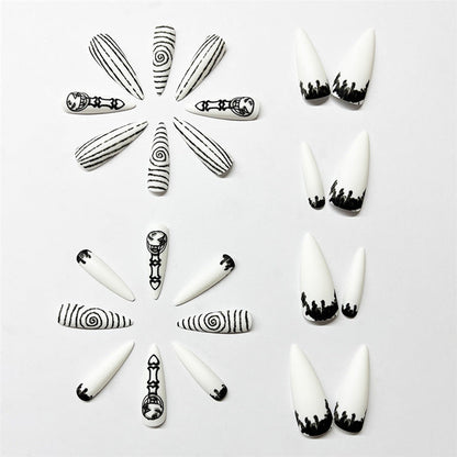 Nail Art Decorations – Press-On Theme Designs