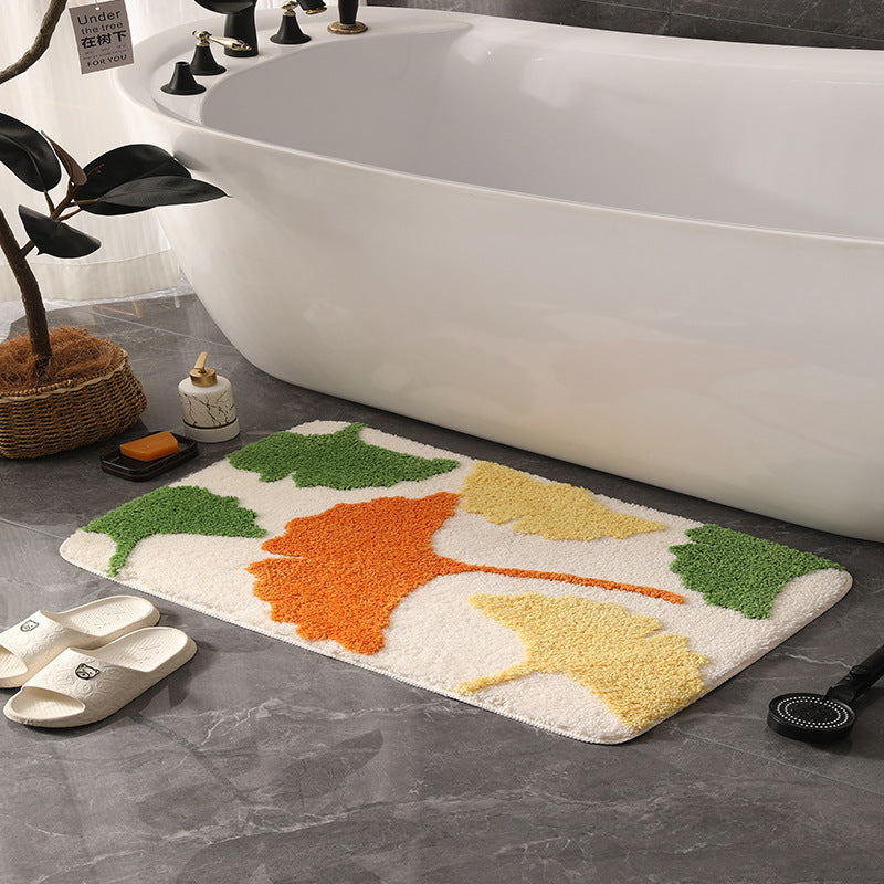 Quick-Drying Bath Rug in Absorbent Material
