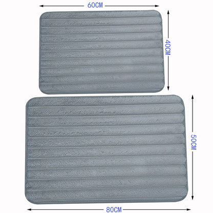 Memory Foam Bath Mat – Highly Absorbent and Soft