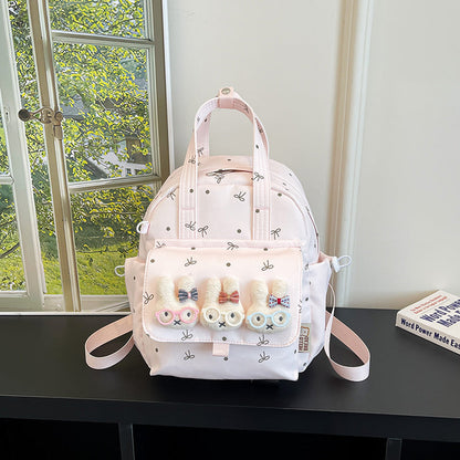 Cute Rabbit Design Backpack