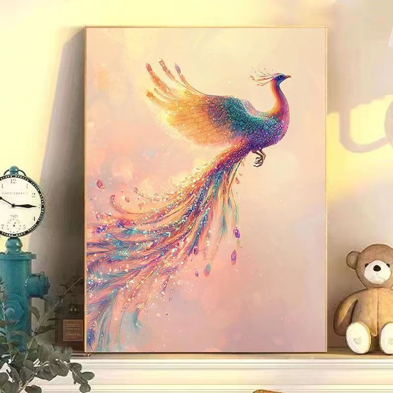 Phoenix Abstract Wall Art Print