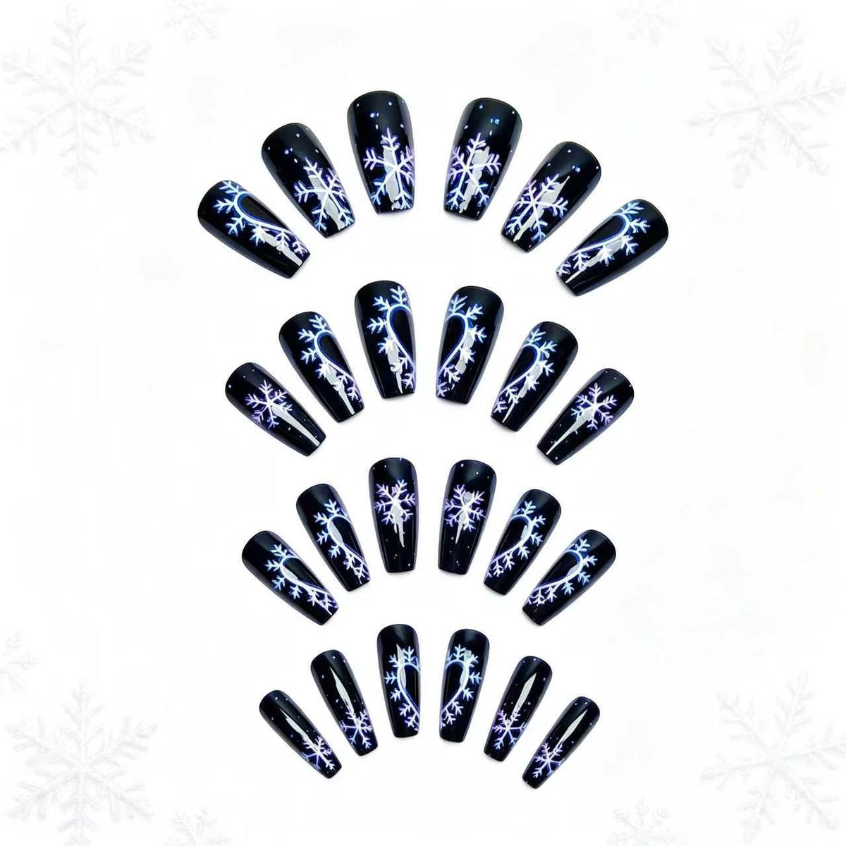 Nail Art Tool with Snowflake Design – Creative Manicure Accessory
