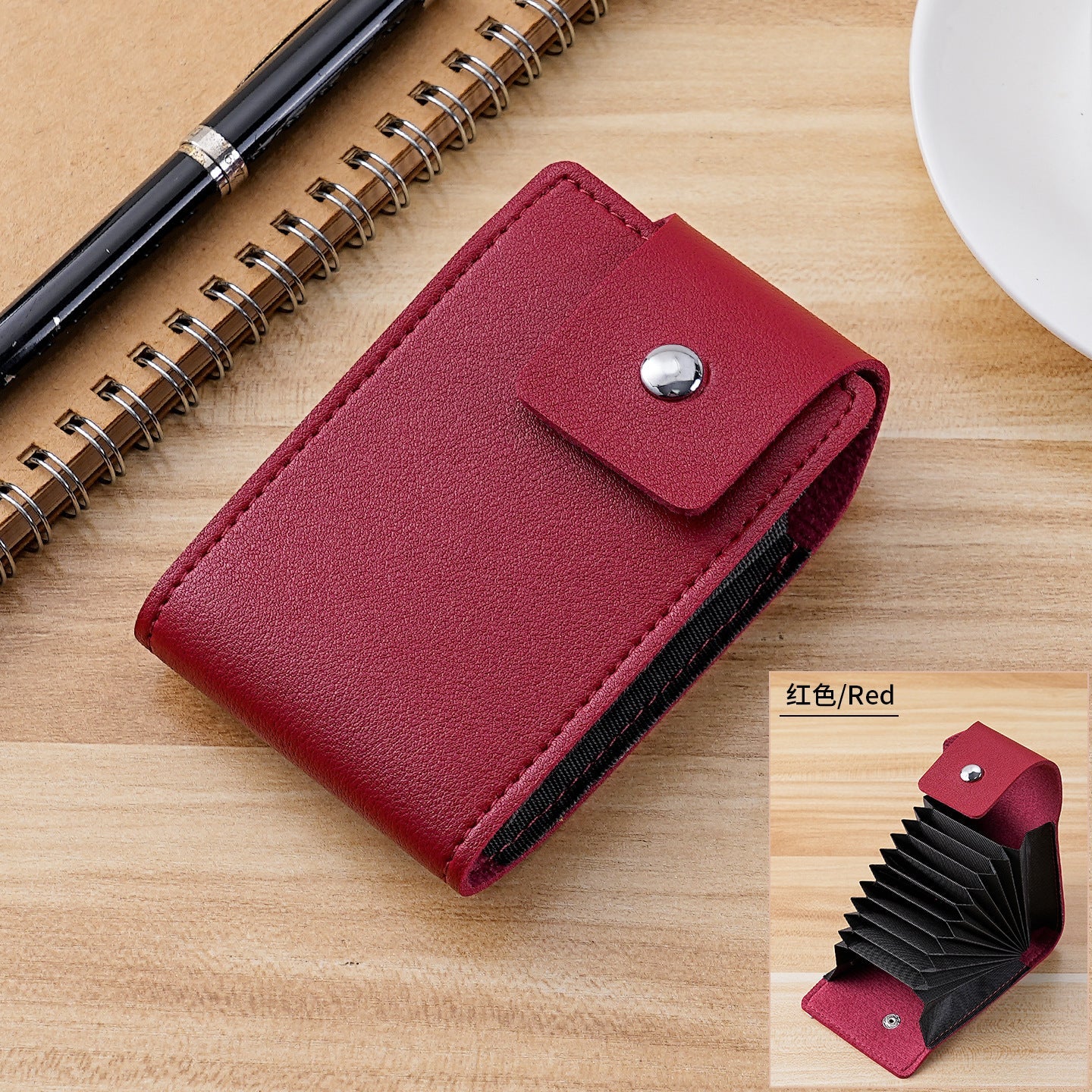 Coin Wallet with Accordion Design