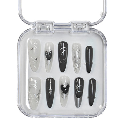 Stiletto Nail Art Extensions – Creative Design Tips