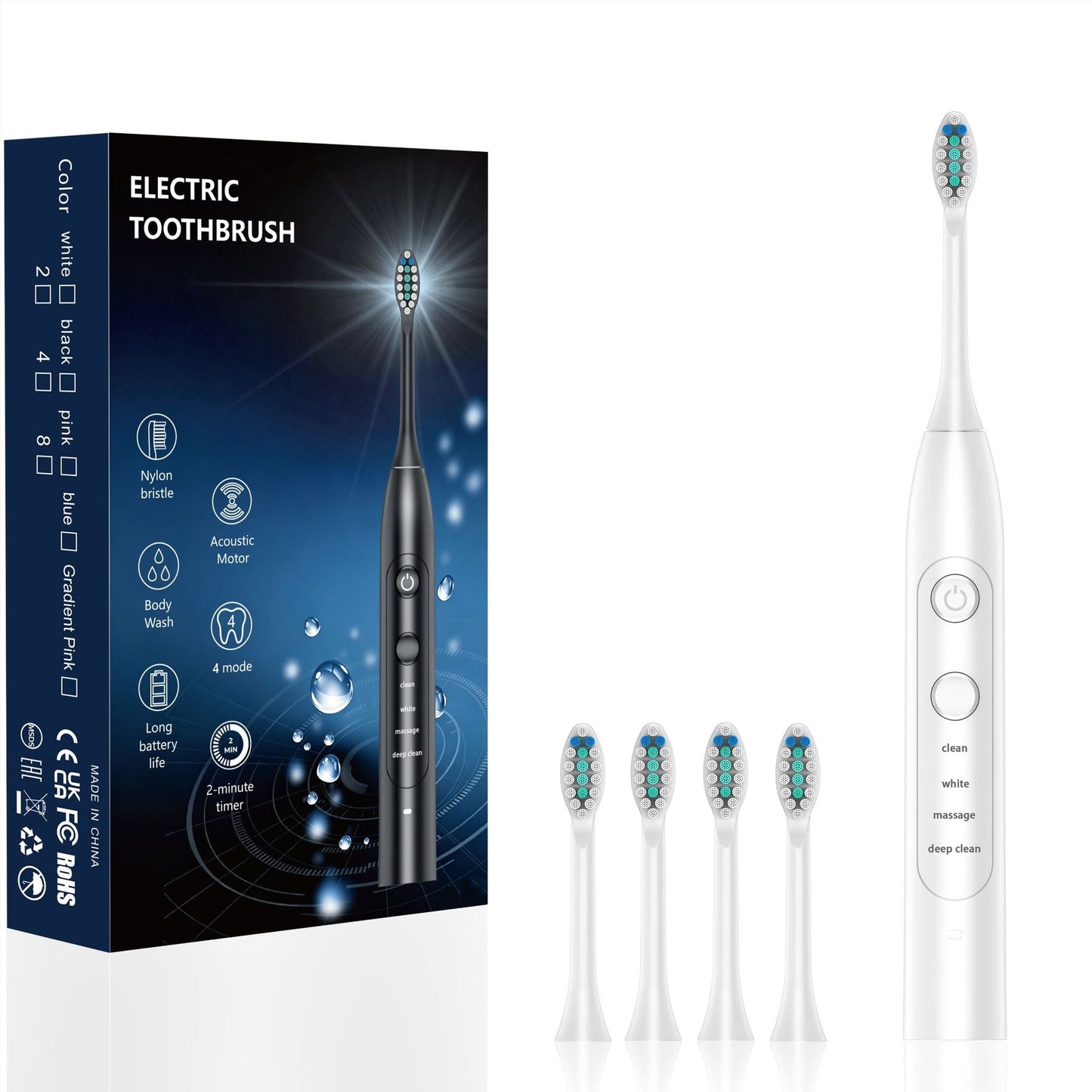 Electric Toothbrush for Enhanced Whitening