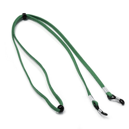 Suede Eyewear Strap with Adjustable Fit