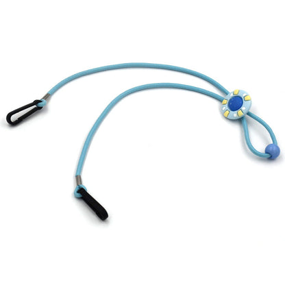 Decorative Bead Eyewear Holder with Adjustable Strap
