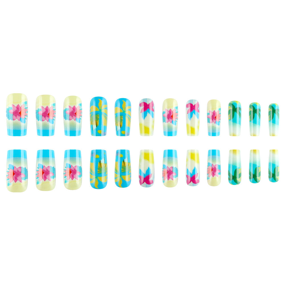 Nail Art Design Set - Tropical Paradise Theme