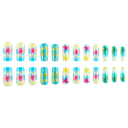 Nail Art Design Set - Tropical Paradise Theme