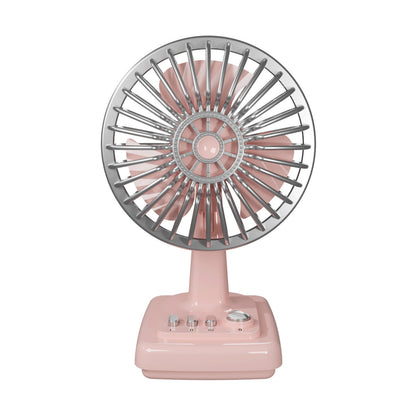 Oscillating Desk Fan with Adjustable Height