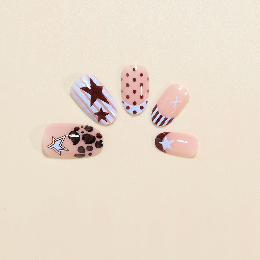 Nail Art Kit with Creative Designs and Patterns