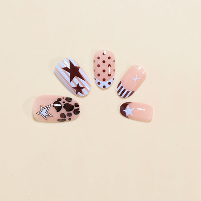 Nail Art Kit with Creative Designs and Patterns