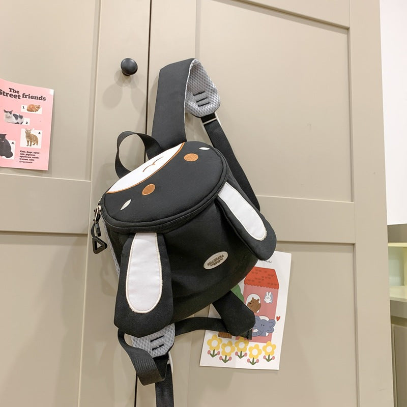 Mini Backpack with Cute Bunny Design for School