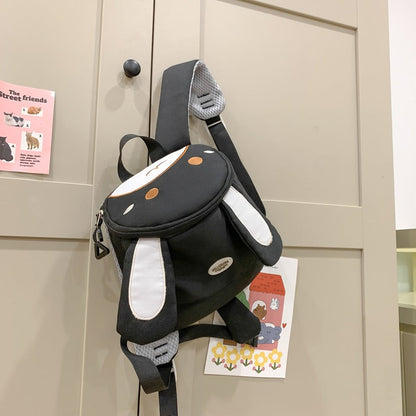 Mini Backpack with Cute Bunny Design for School