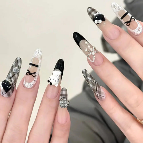 Glitter-Infused Press-On Nail Kit