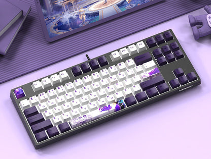 Custom Mechanical Keyboard with 87 Keys