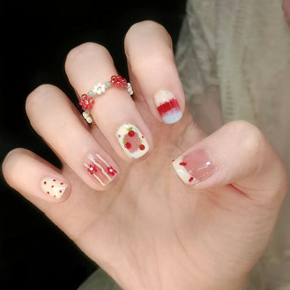 Themed Press-On Nails for Artistic Designs