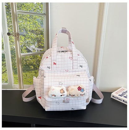 Cute Soft Toy Backpack with Animal Design
