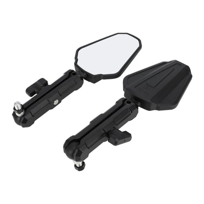 Sport Motorcycle Mirrors with Adjustable Features